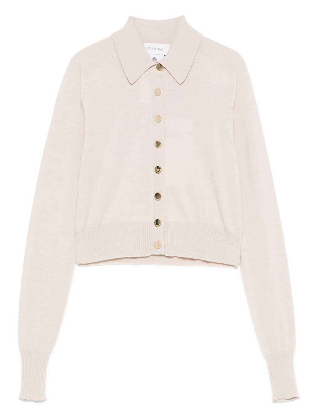 sportmax virgin-wool cardigan