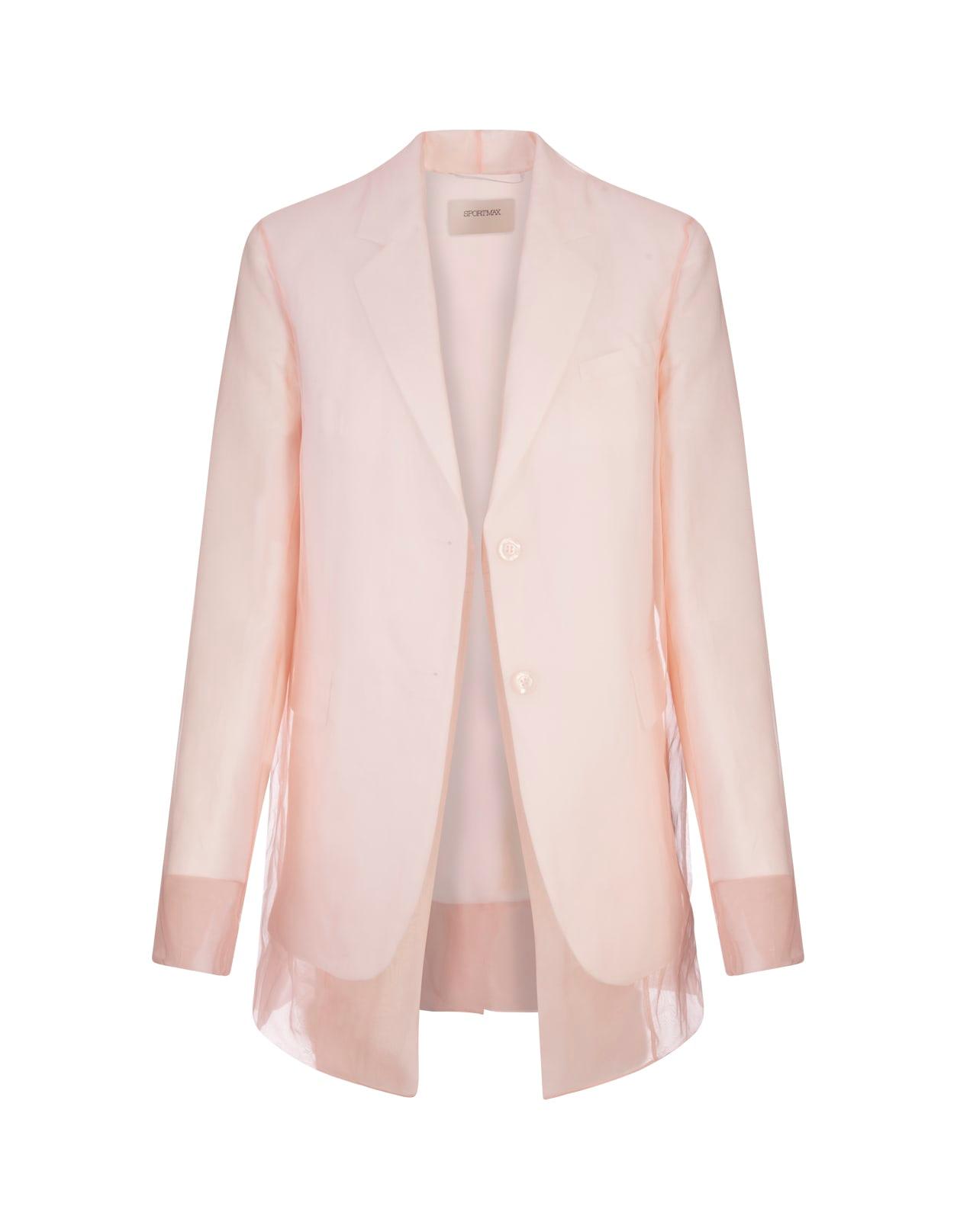 sportmax white acacia1234 blazer