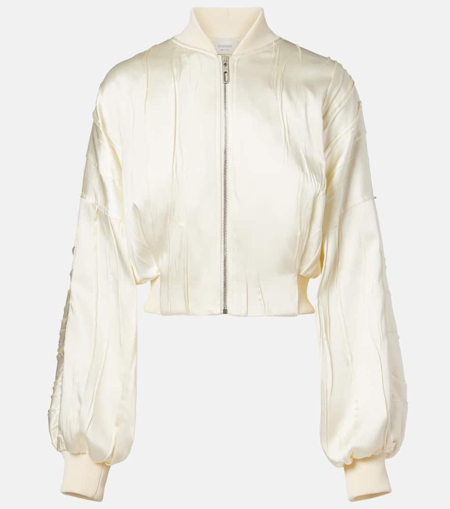 sportmax zorro cropped bomber jacket