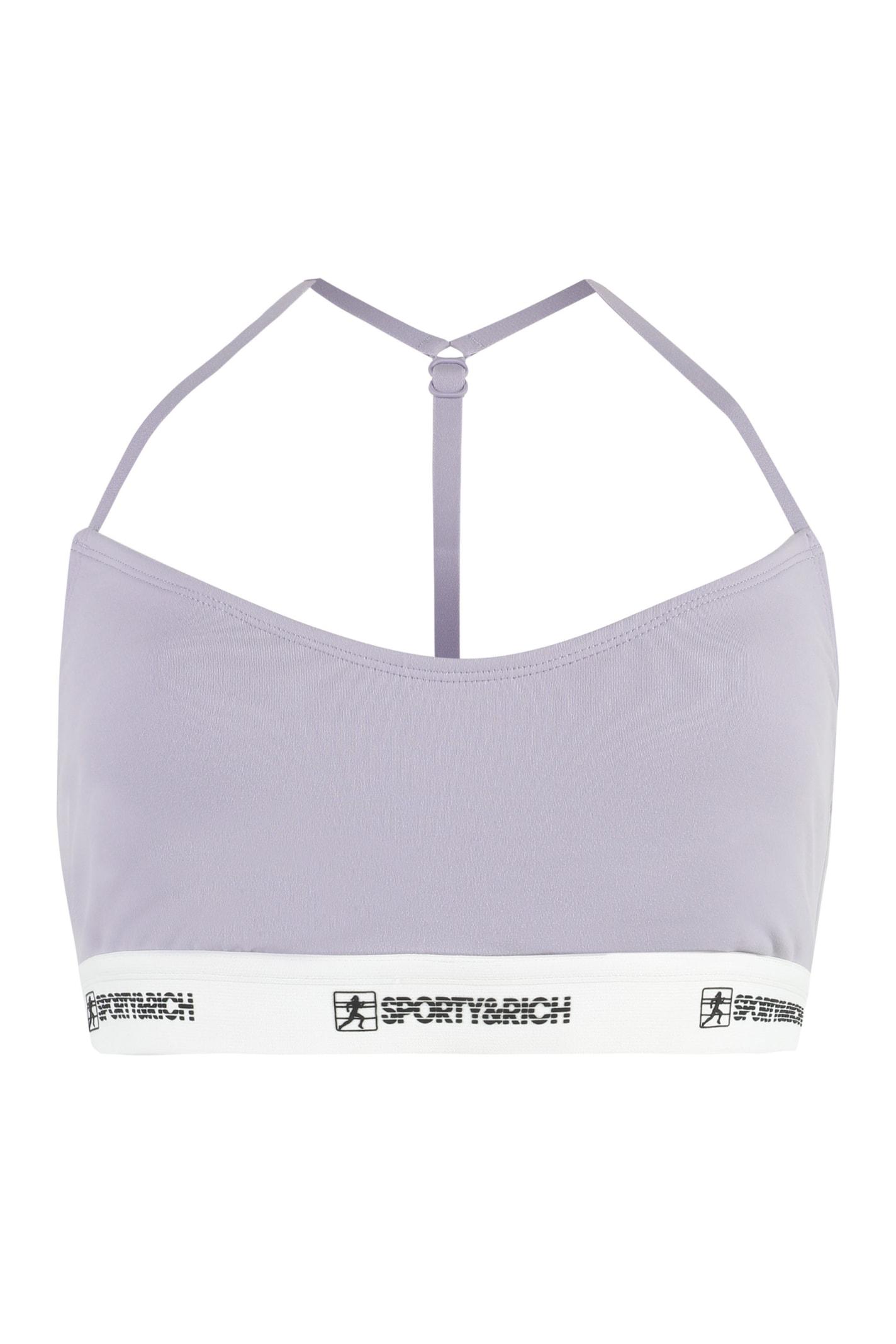 sporty & rich logo sporty tank-top