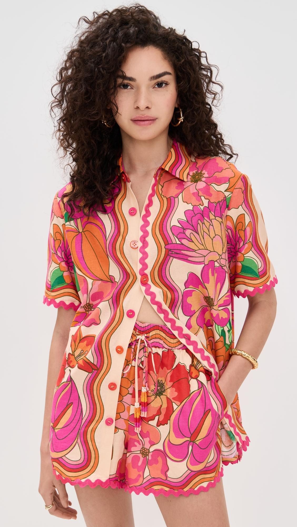 spring affair beige shirt