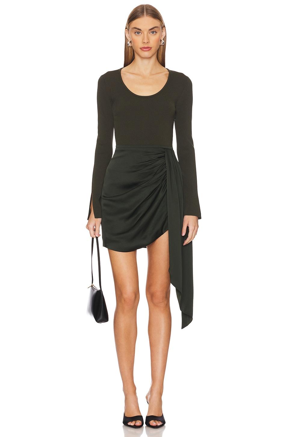 springer wrapped dress