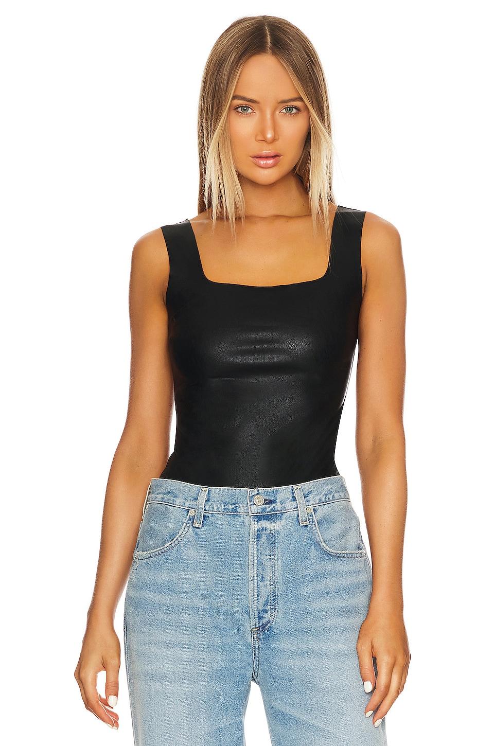 square neck bodysuit