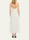 square-neck slip dress