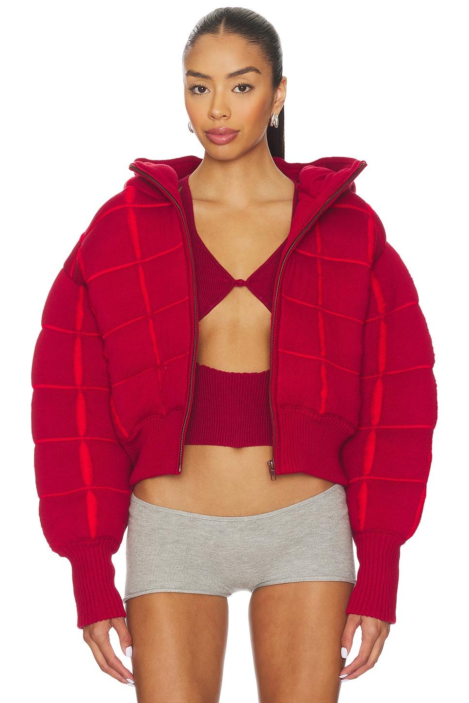 square puffer jacket