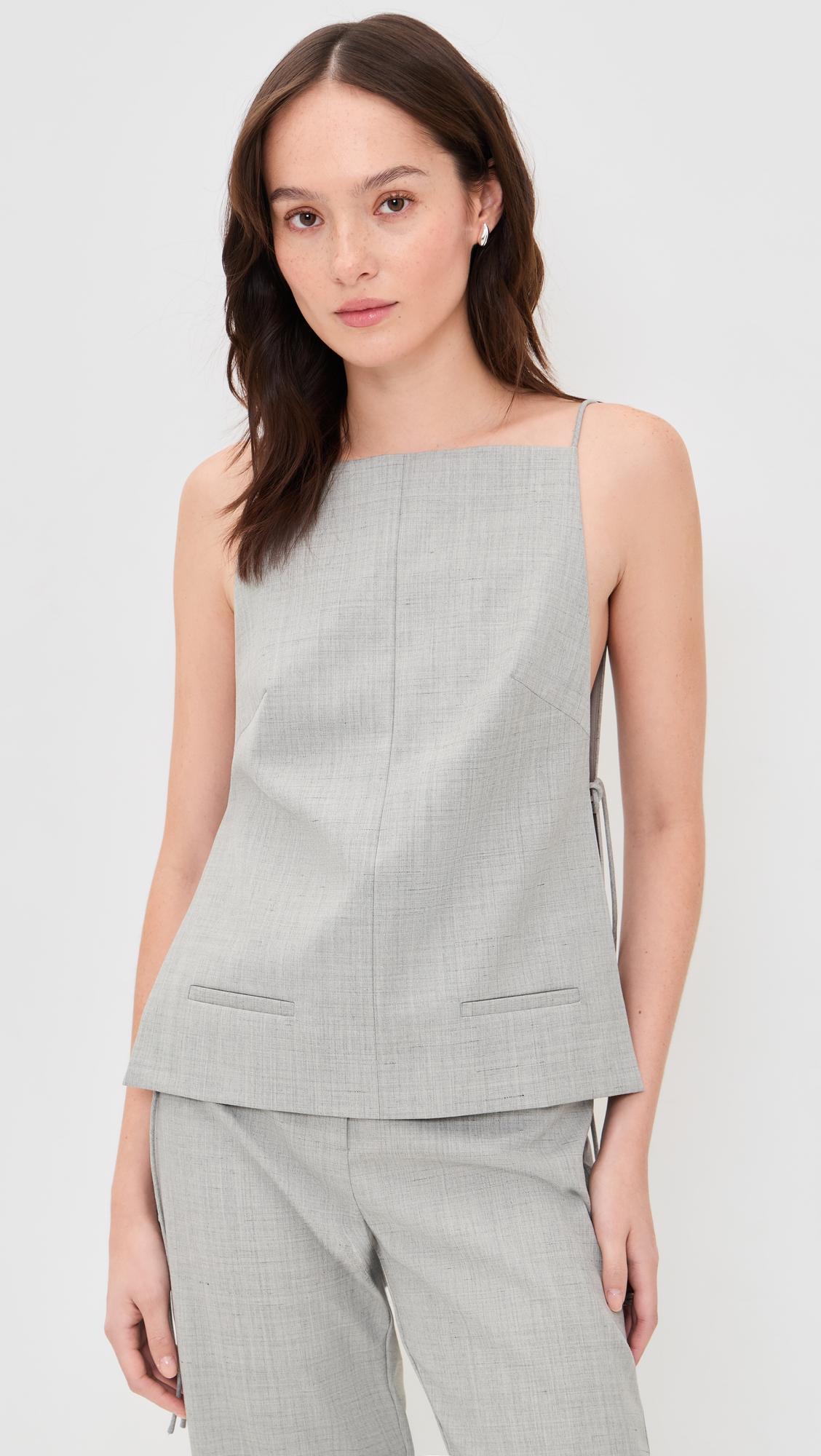 square side tie top