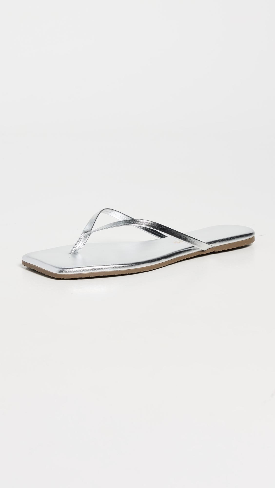square toe lily flip flops