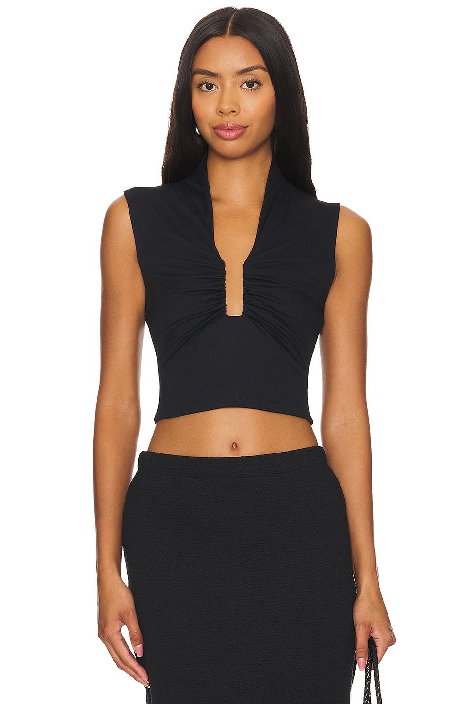square wire sleeveless top