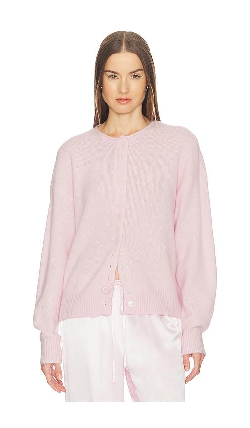 srg liyah cardigan in pink.