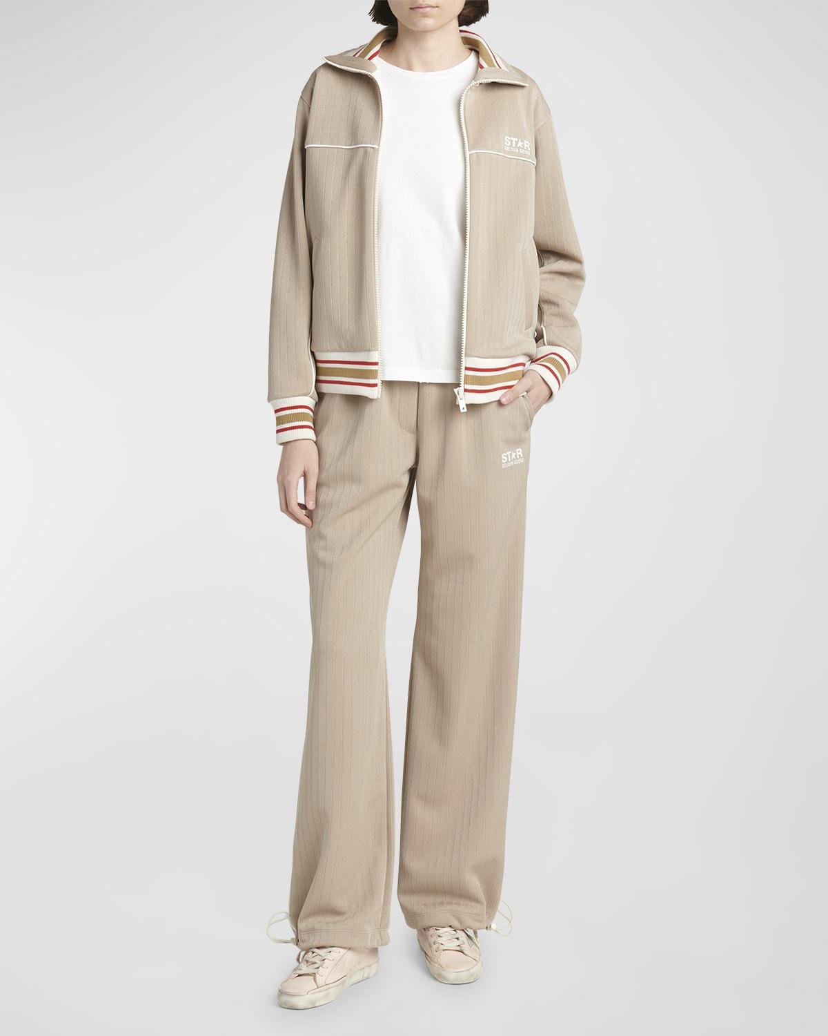 star zipped track jacket