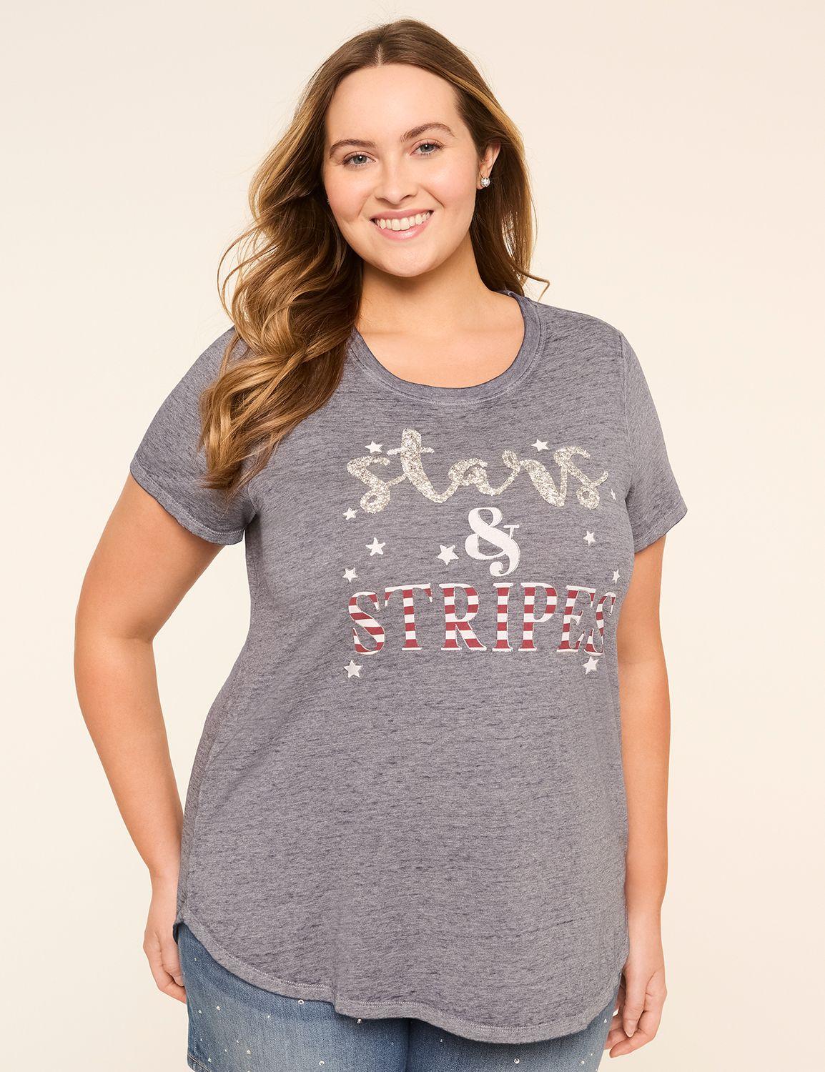 stars & stripes graphic tee