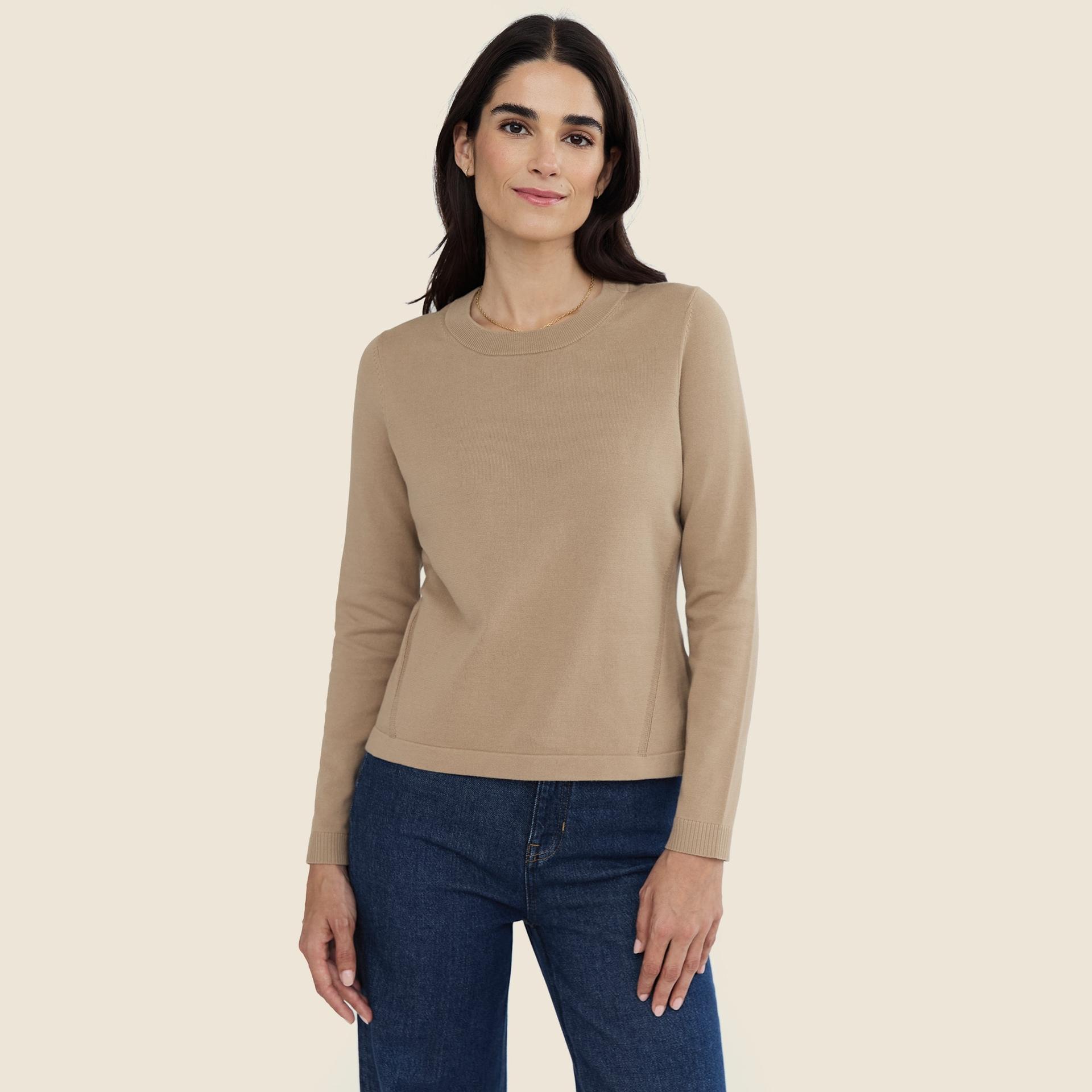 state of cotton nyc devon crewneck sweater