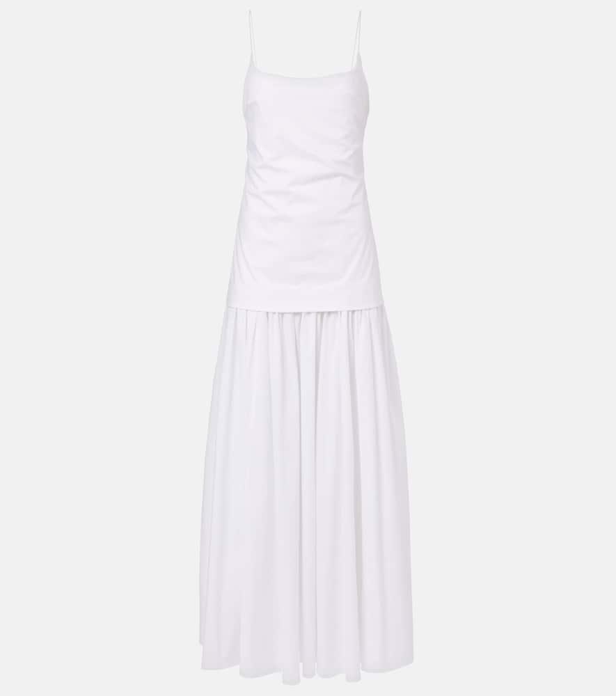 staud ari cotton maxi dress
