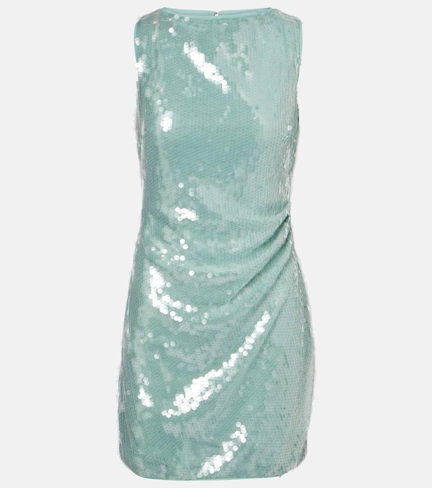 staud eton sequined minidress