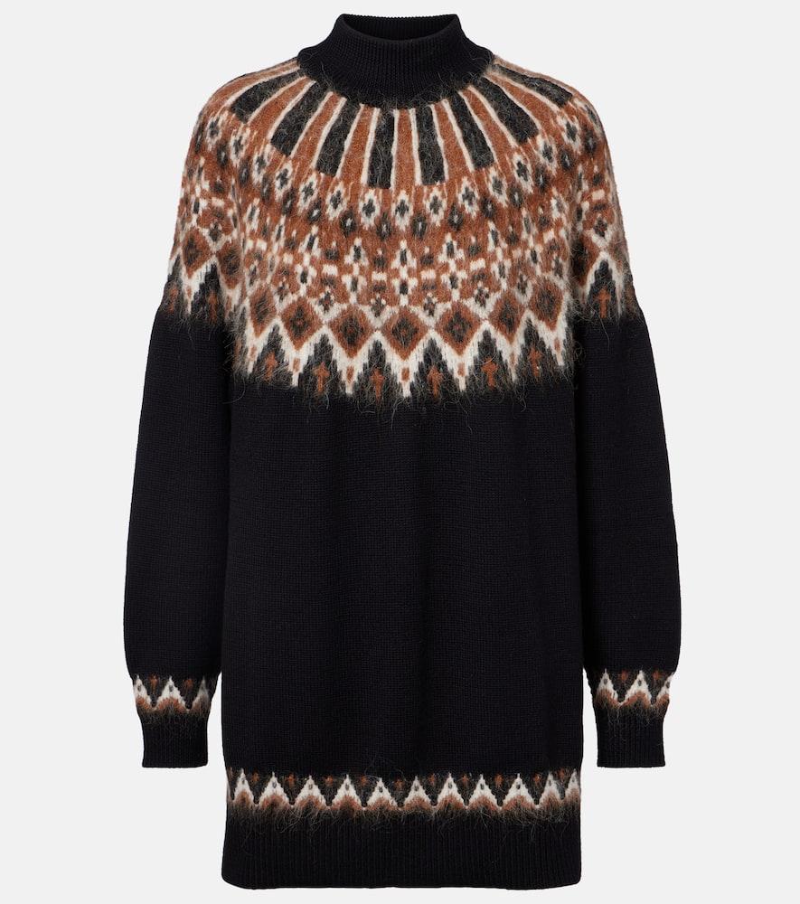 staud liza fair isle wool