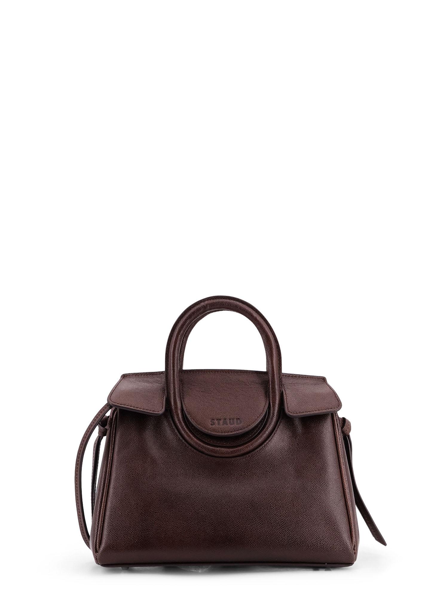 staud maude leather crossbody bag