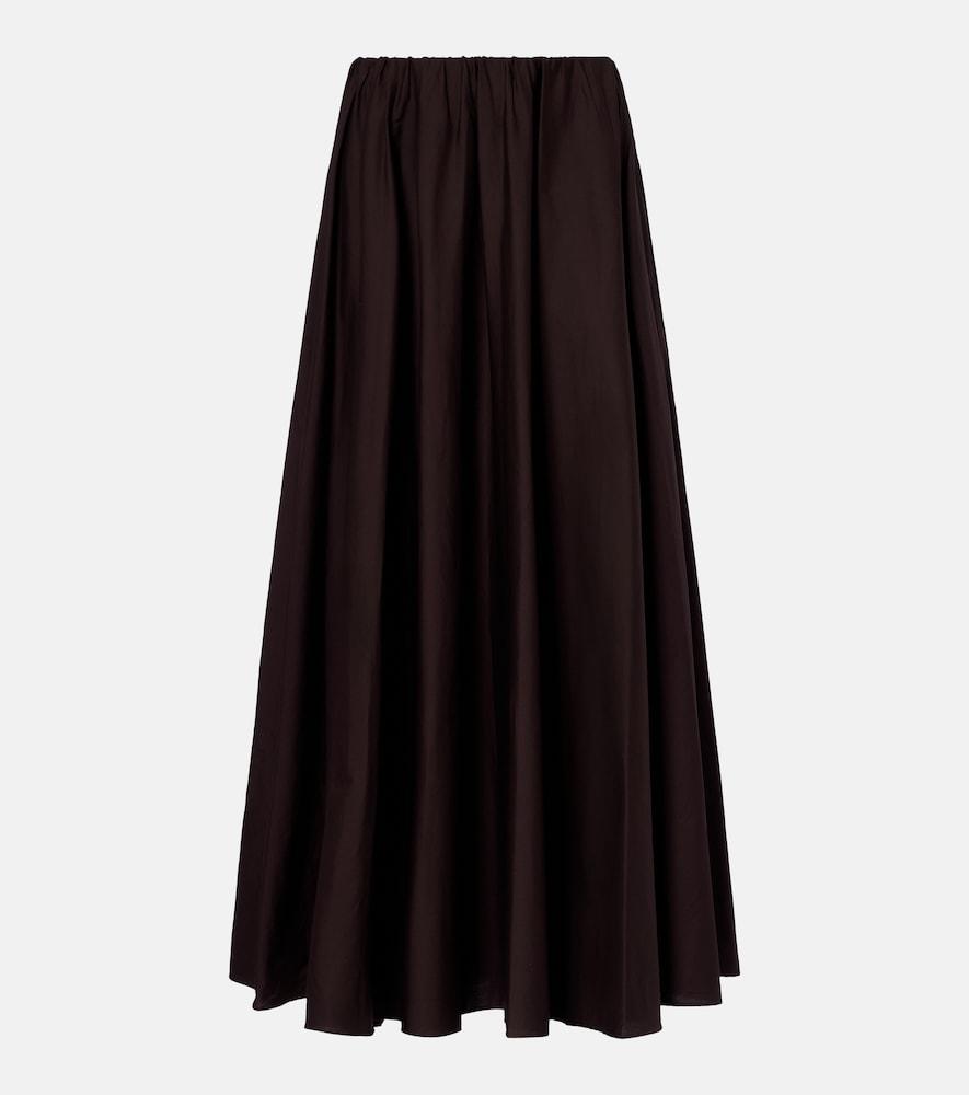 staud milano pleated cotton