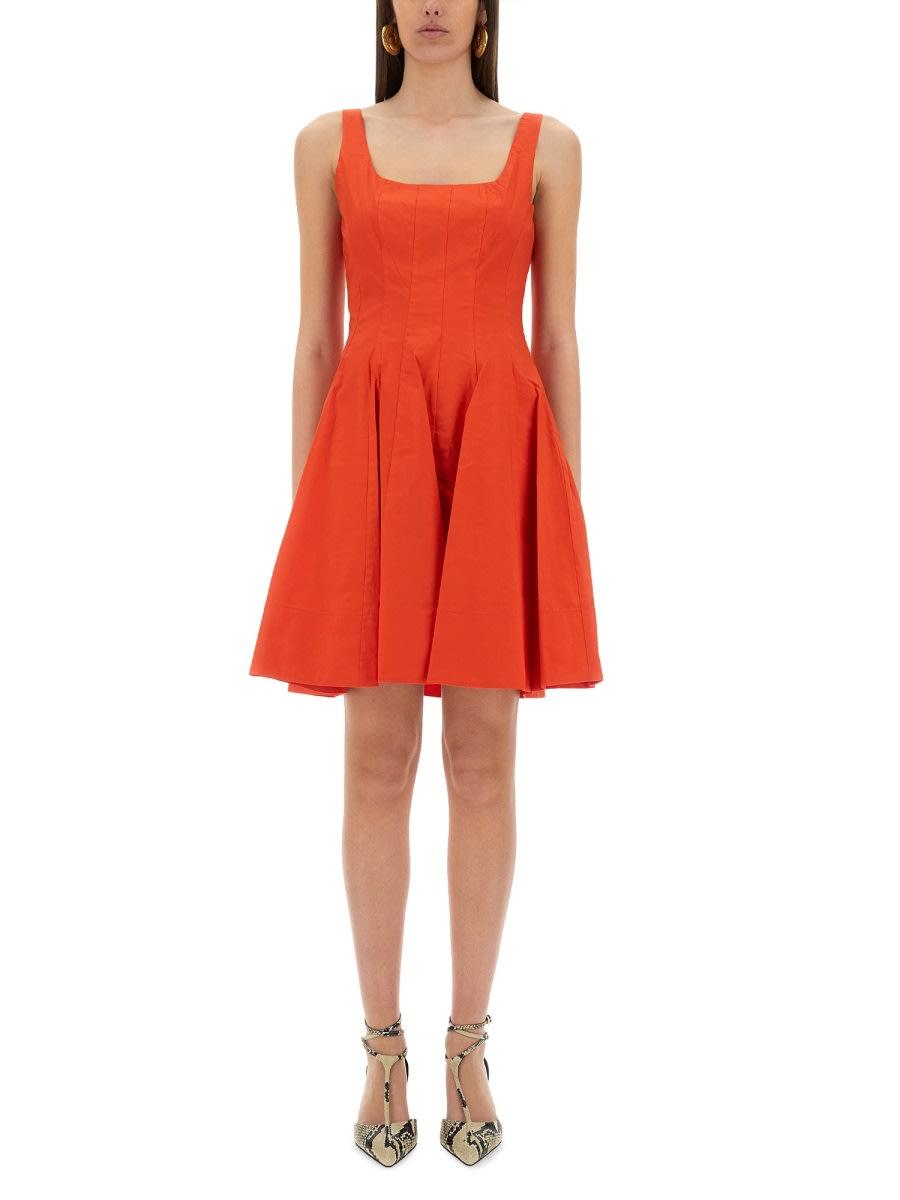 staud mini dress wells