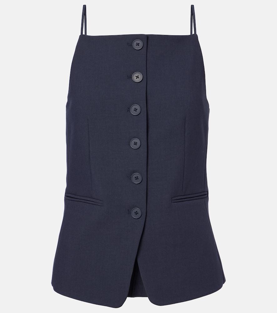 staud una crêpe top