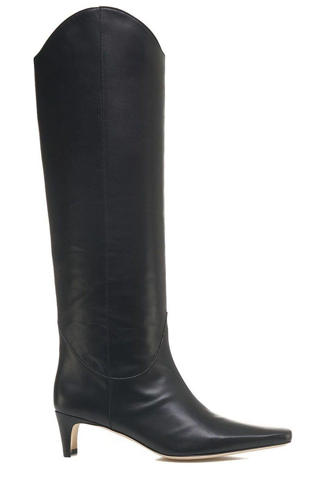 staud western wally knee-high boots