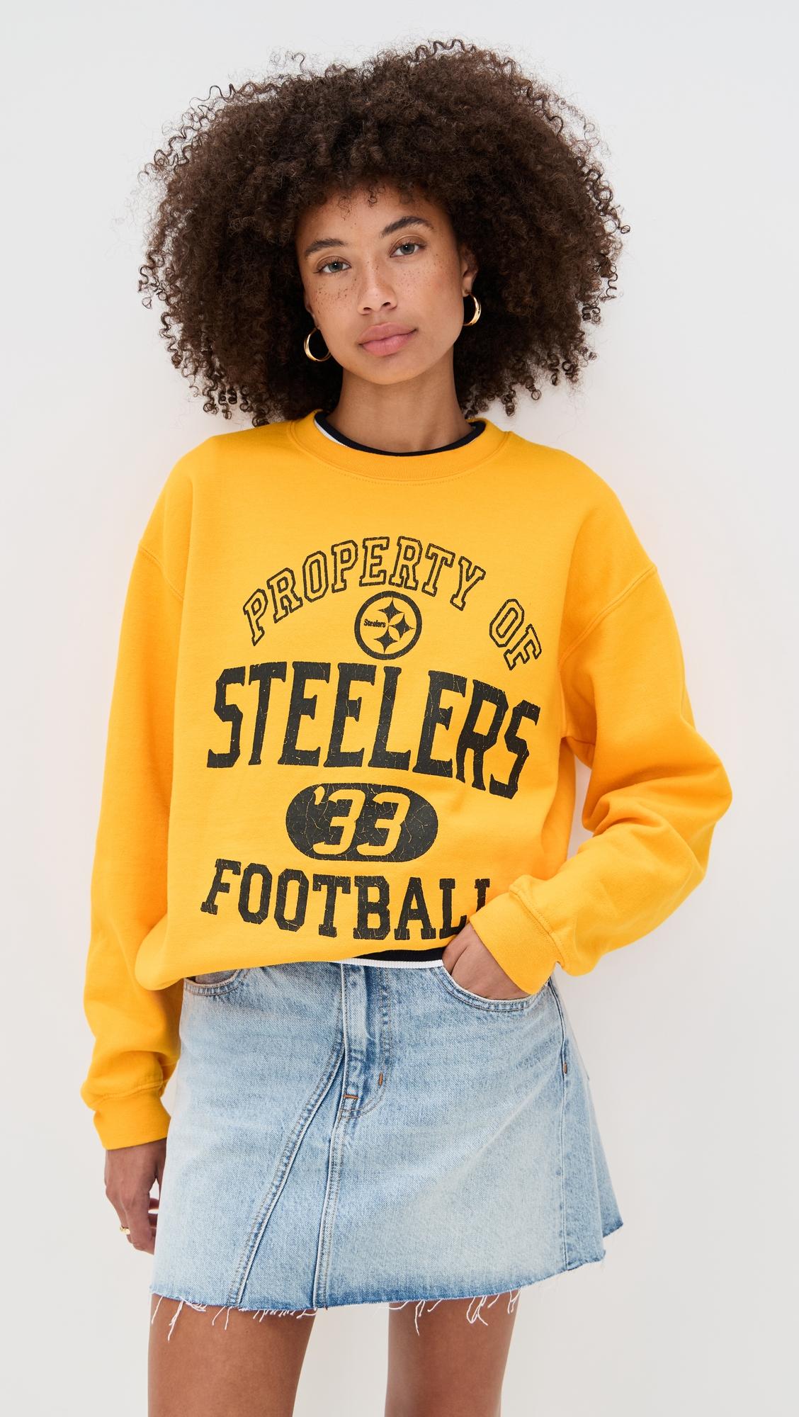 steelers property crew fleece