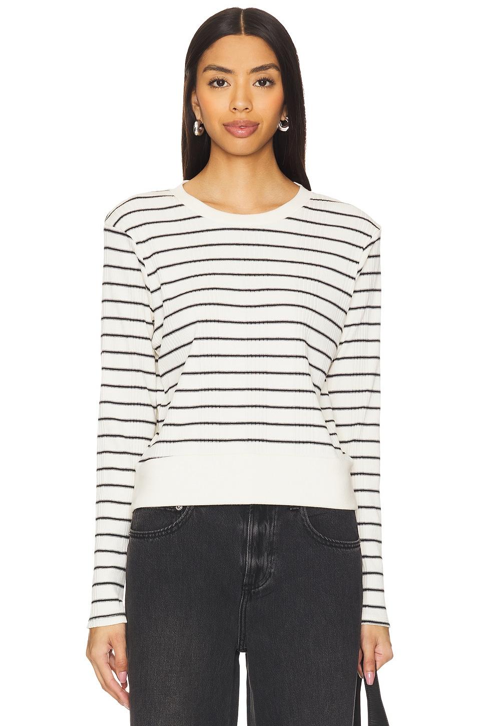 stef long sleeve boxy tee