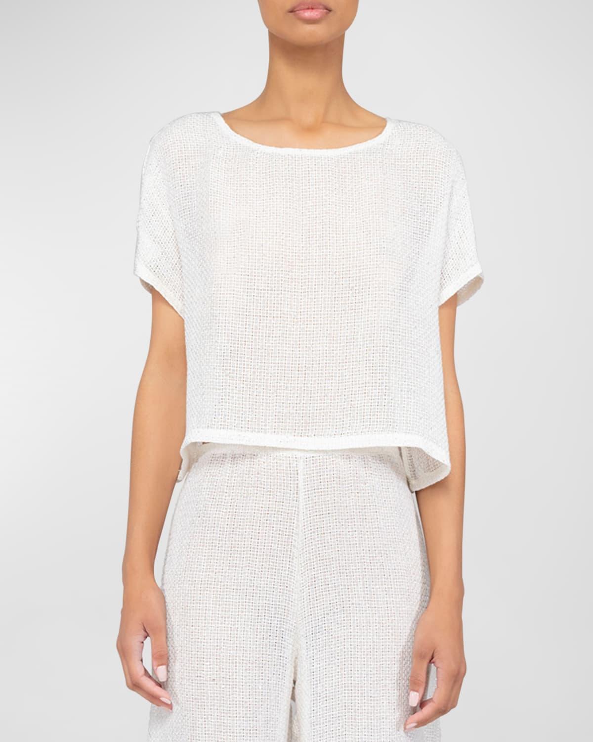 stella cap-sleeve top