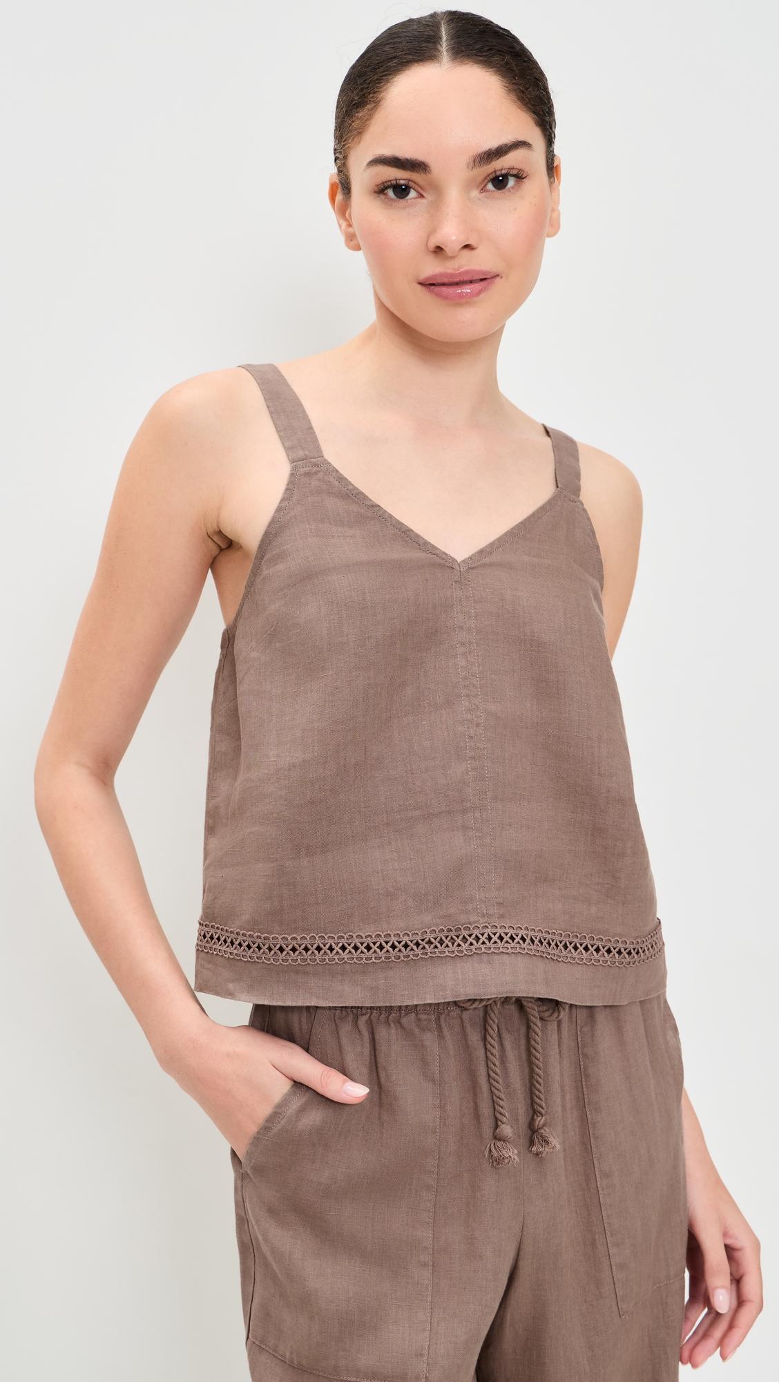 stella linen tank
