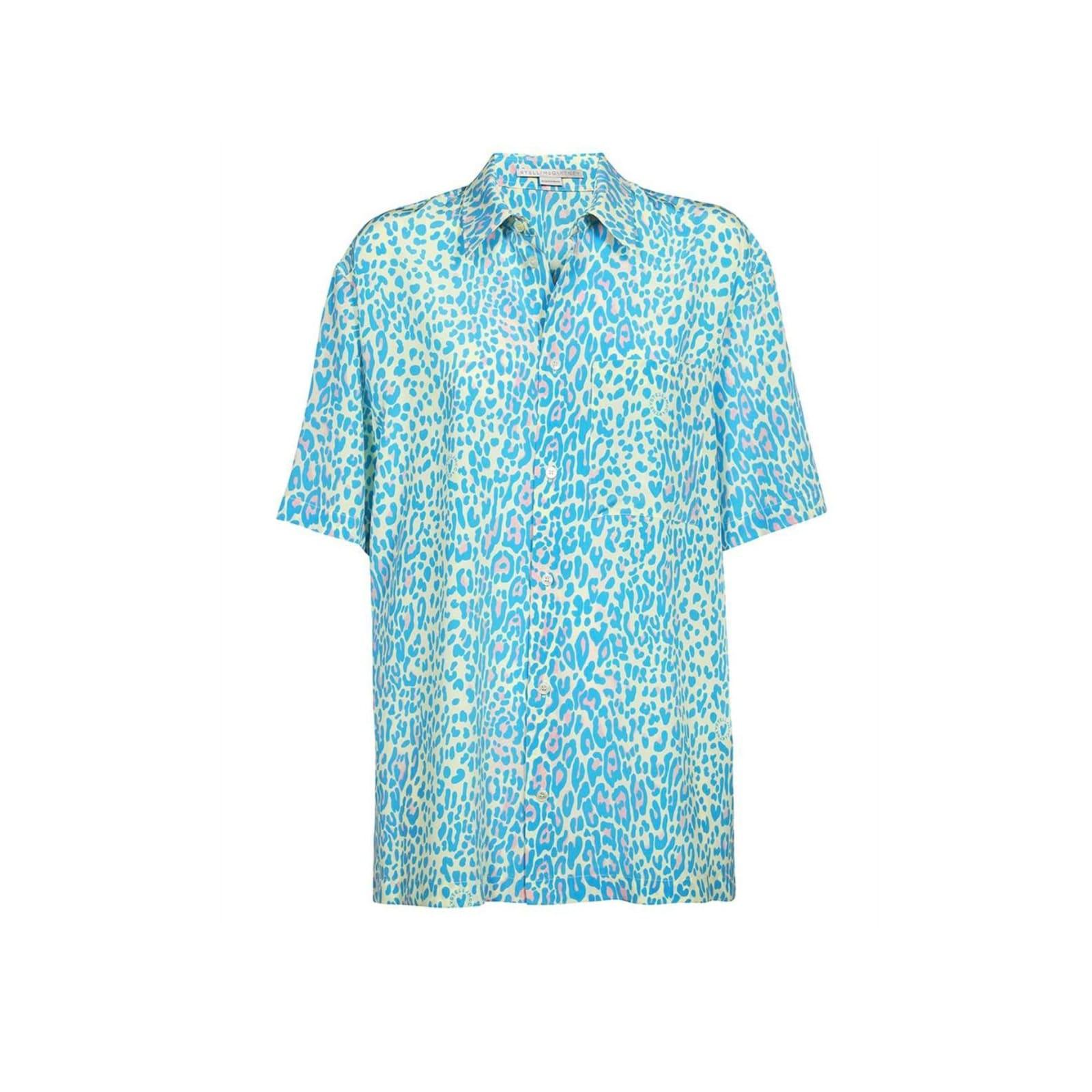 stella mccartney animal print shirt