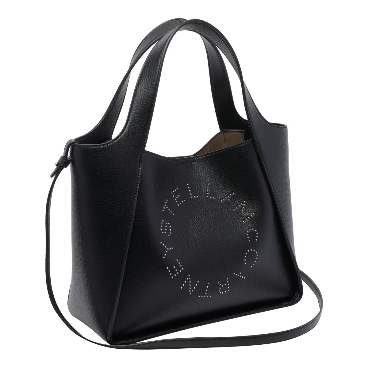 stella mccartney bags black polyester - women