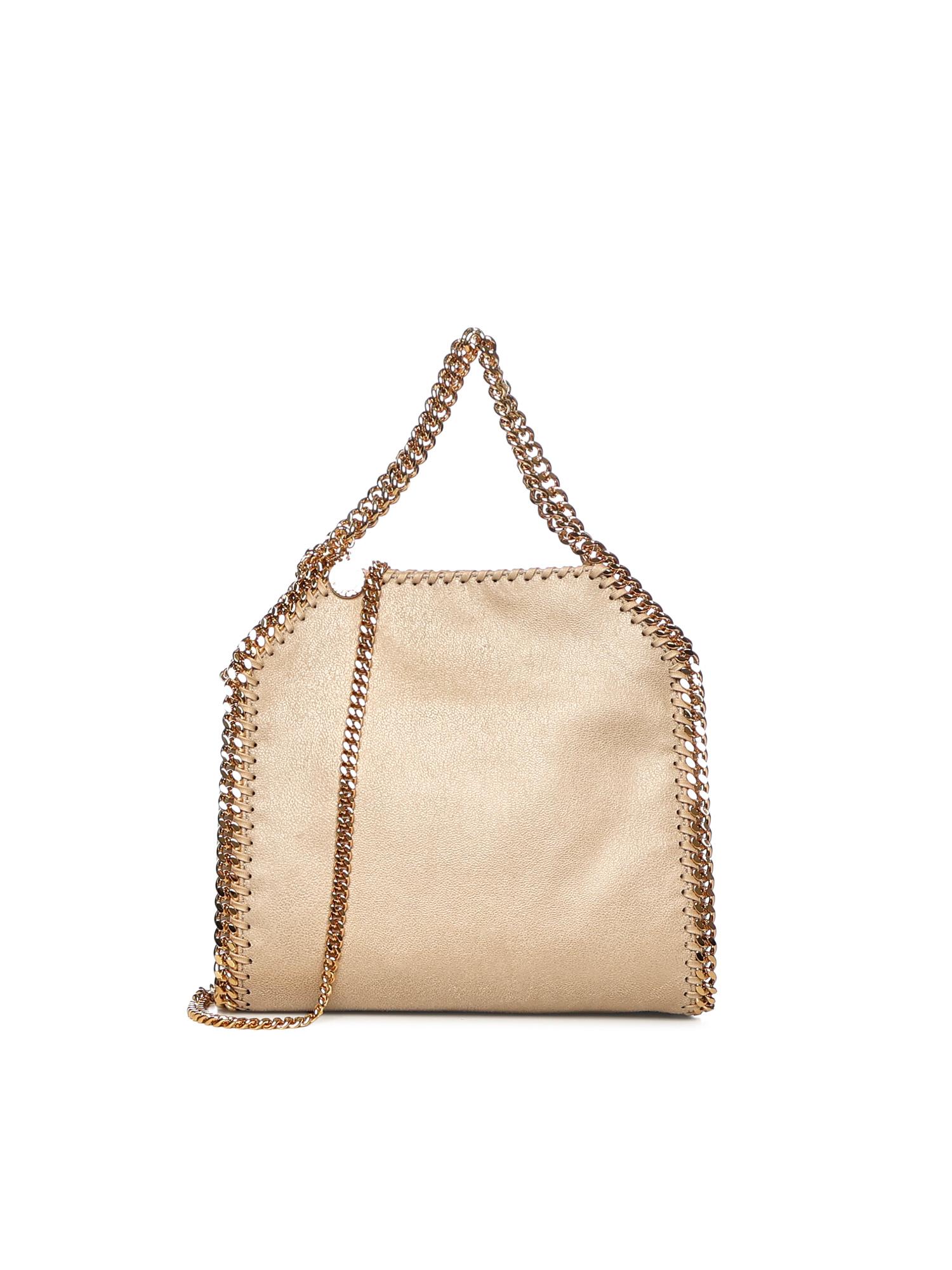 stella mccartney bags butter cream polyester - women