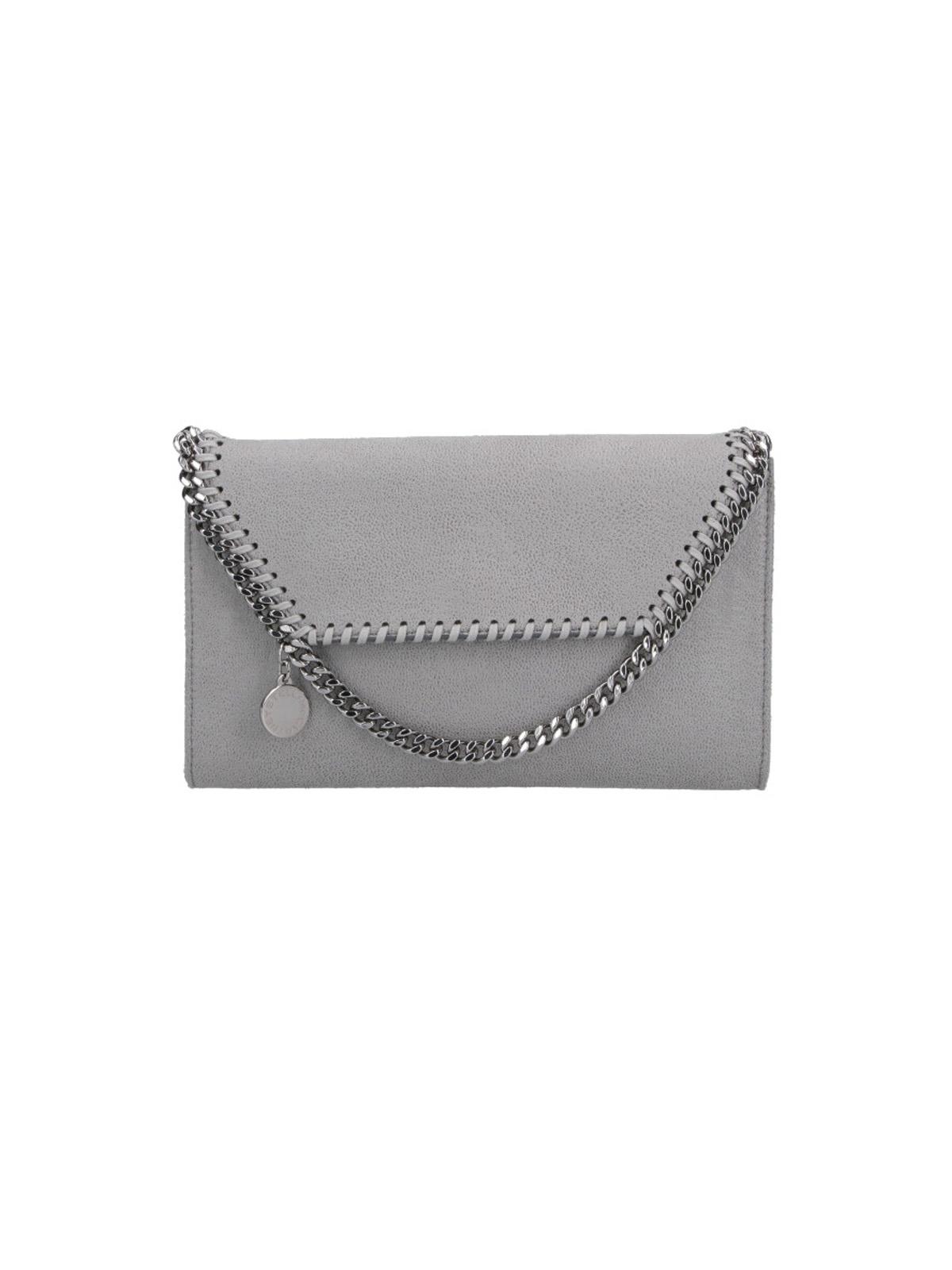 stella mccartney bags grey polyester - women