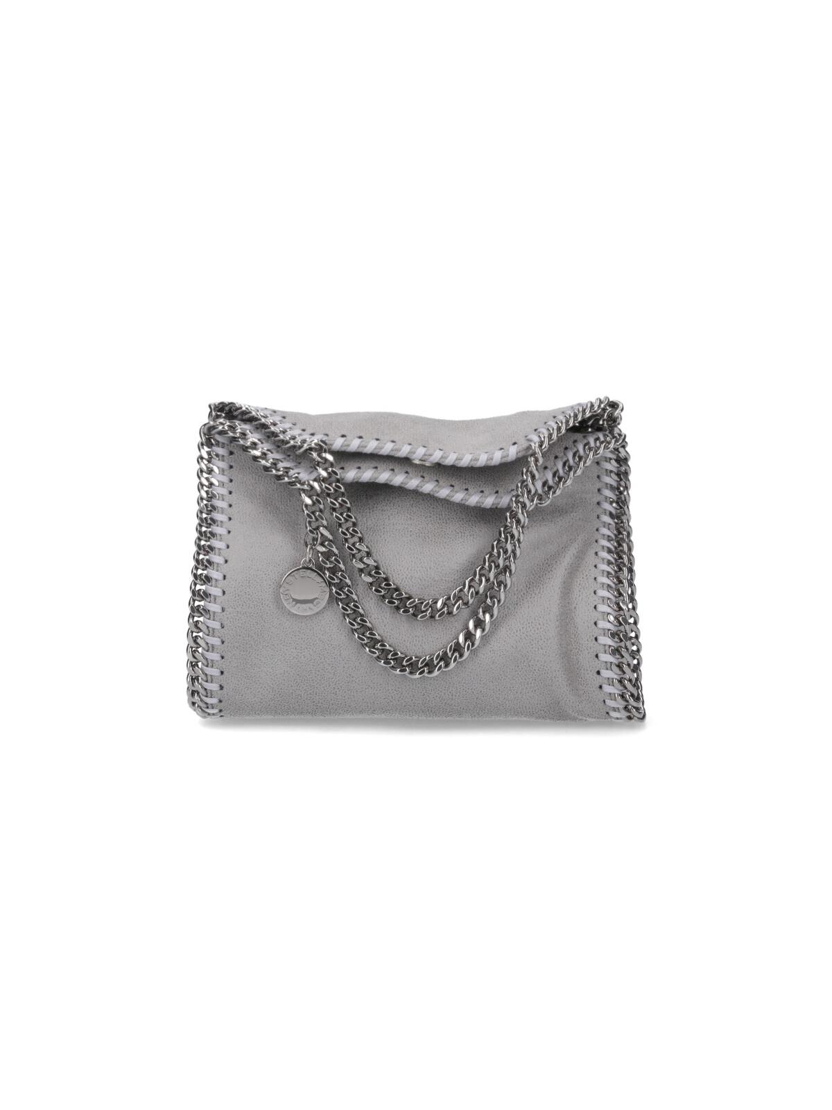 stella mccartney bags grey polyester - women