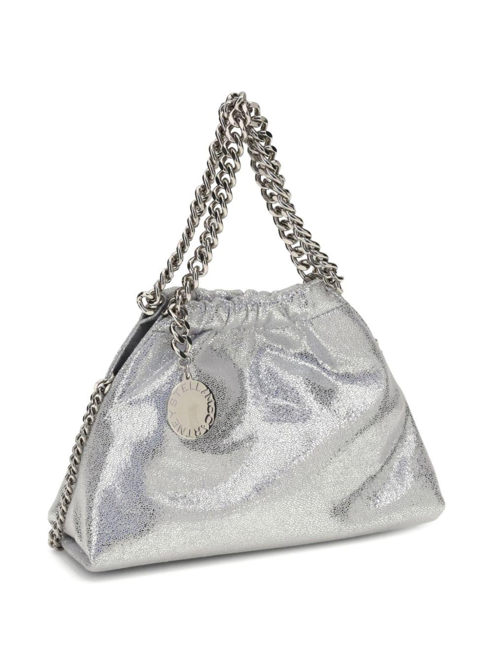 stella mccartney bags silver polyester - women