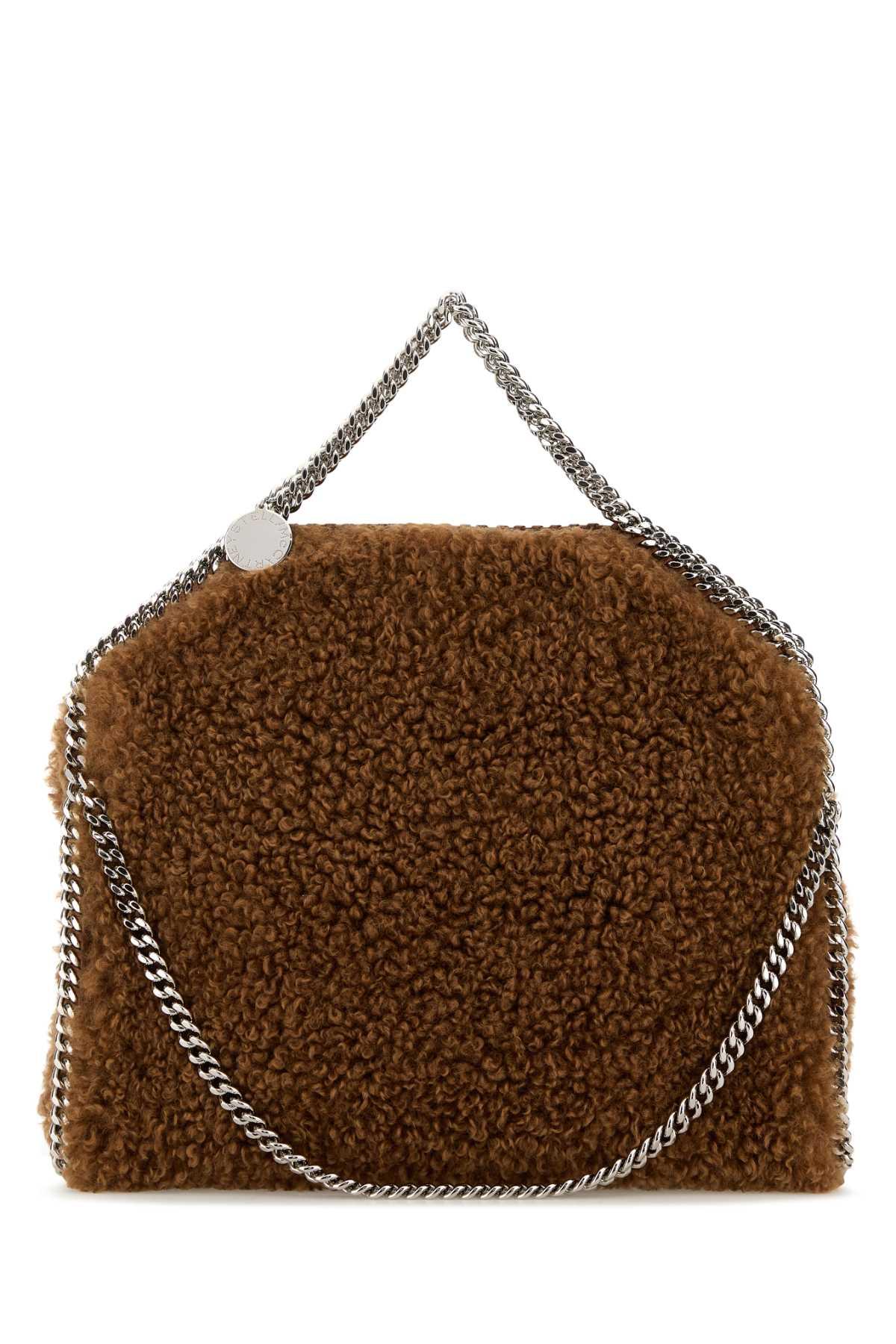 stella mccartney biscuit alter mat shearling falabella handbag