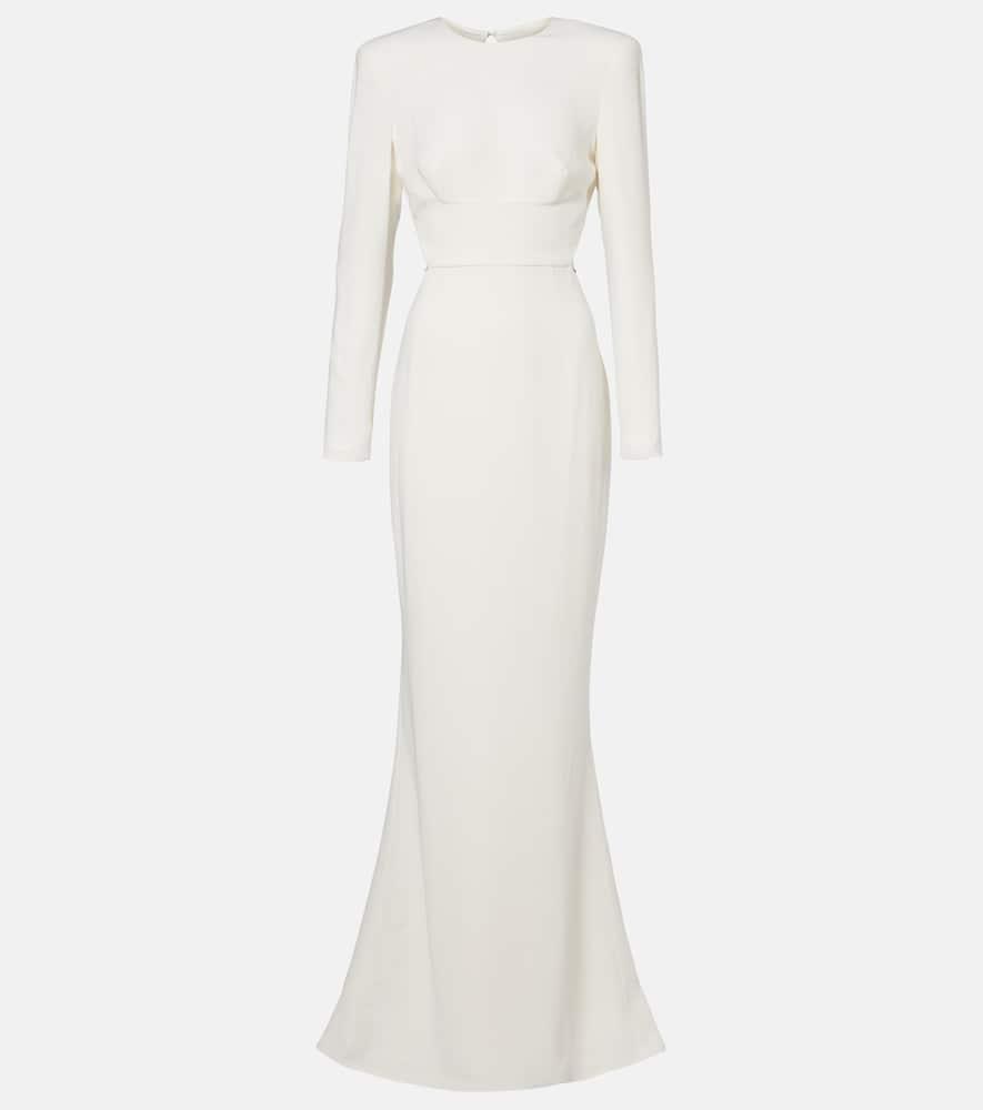 stella mccartney bridal crêpe gown
