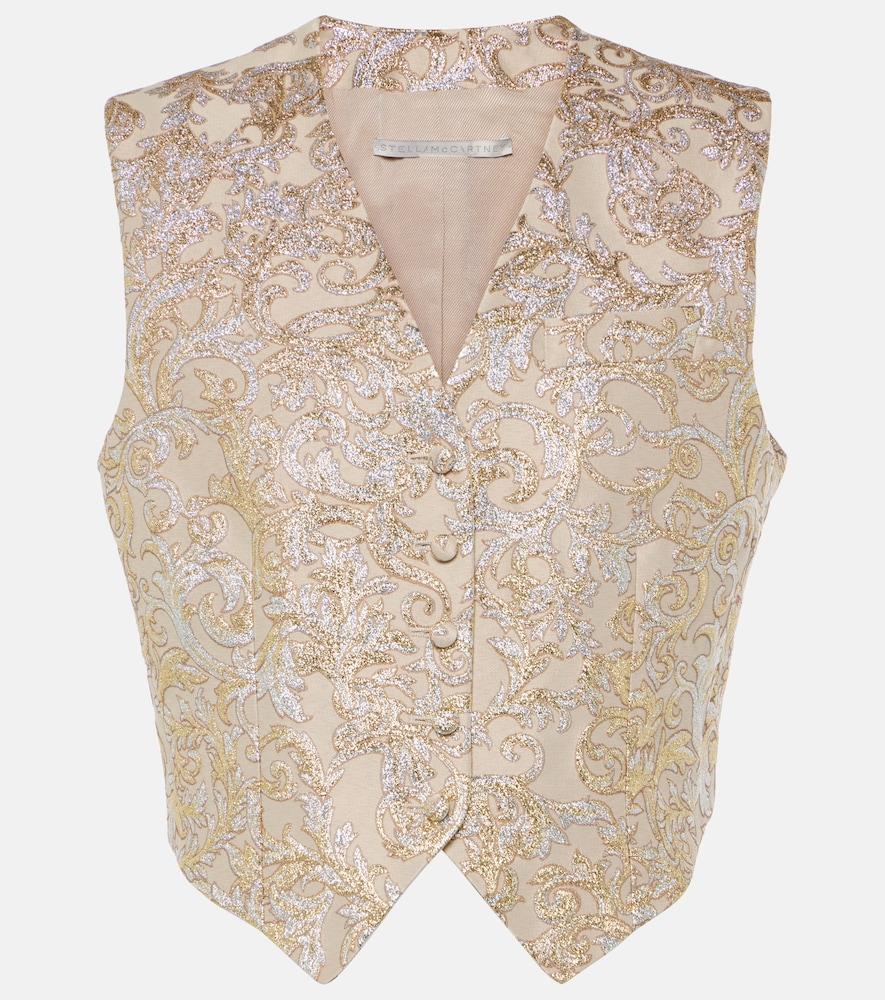 stella mccartney brocade vest