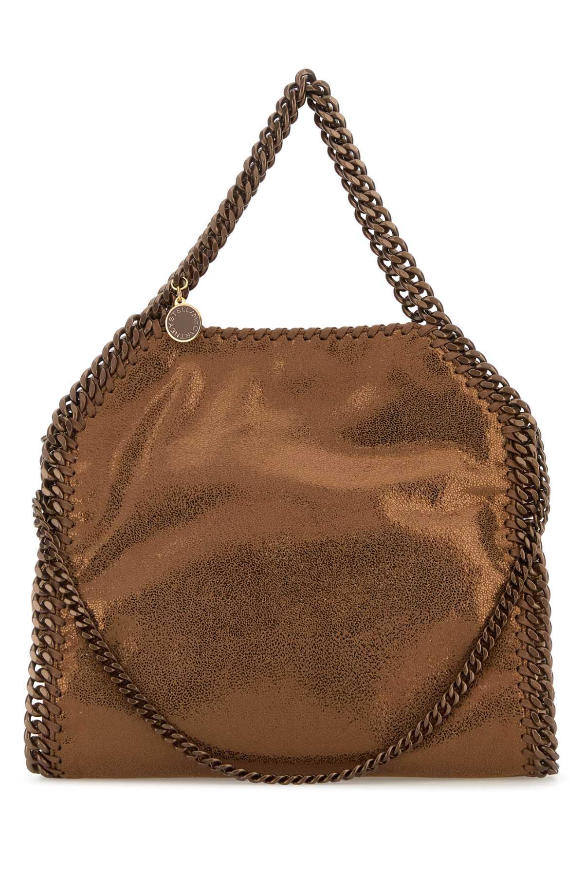 stella mccartney bronze shaggy deer mini falabella handbag
