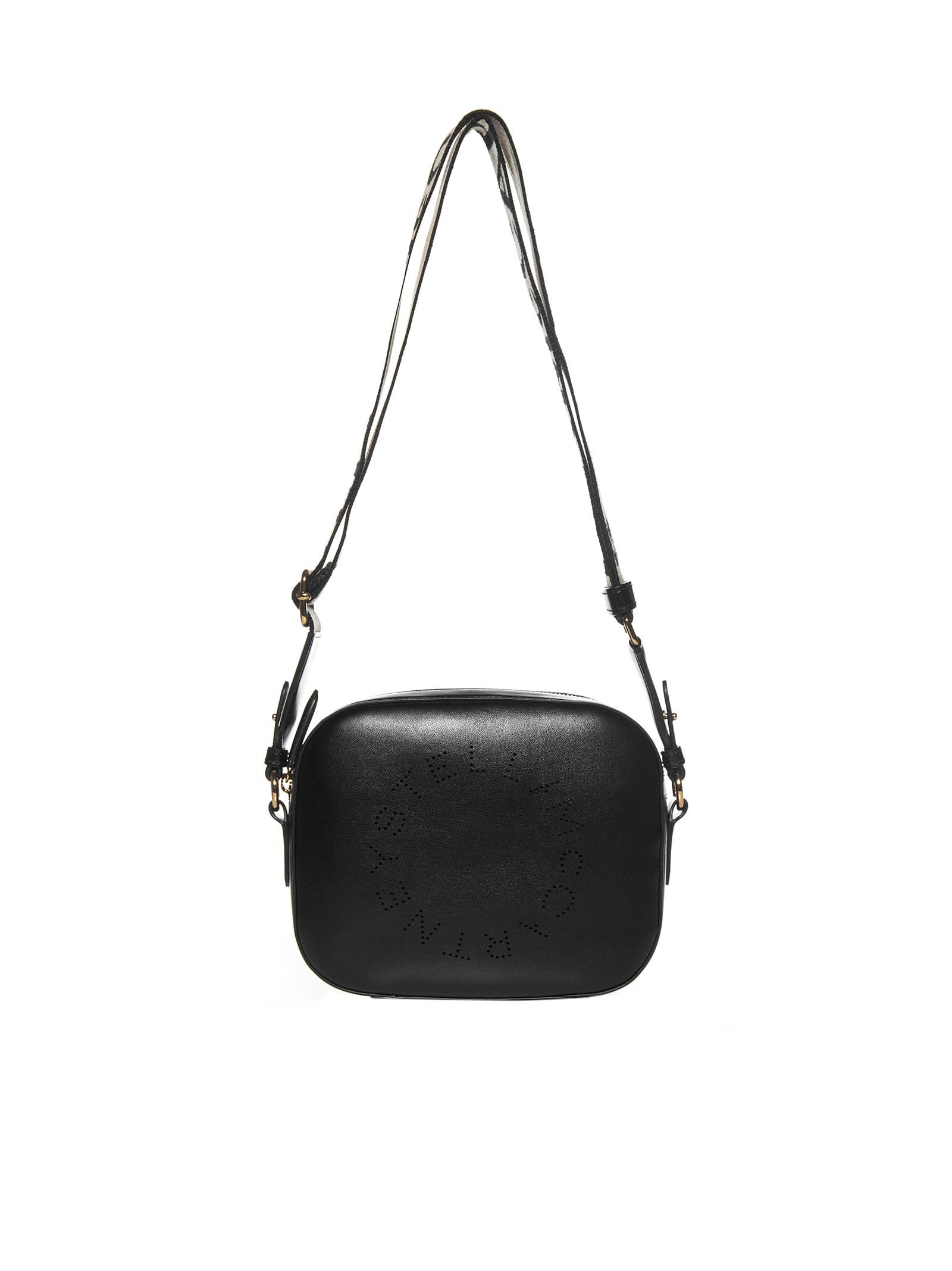 stella mccartney camera bag with perforated stella logo