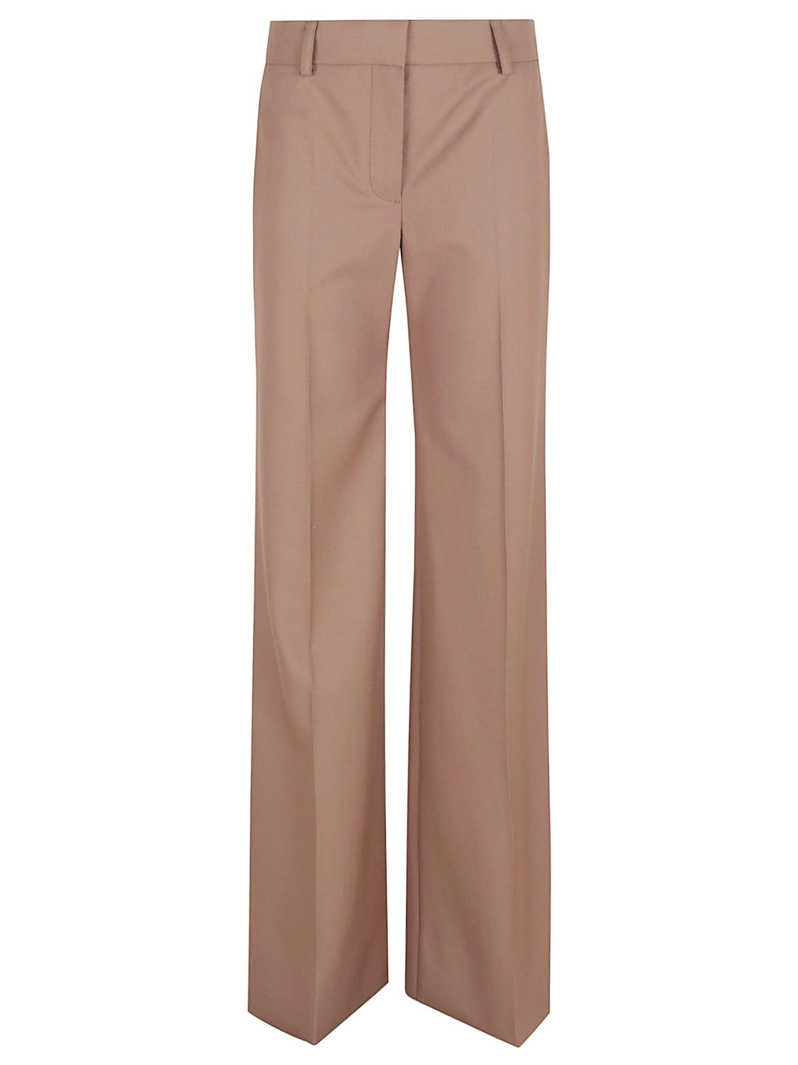 stella mccartney canvas tailoring flared trouser
