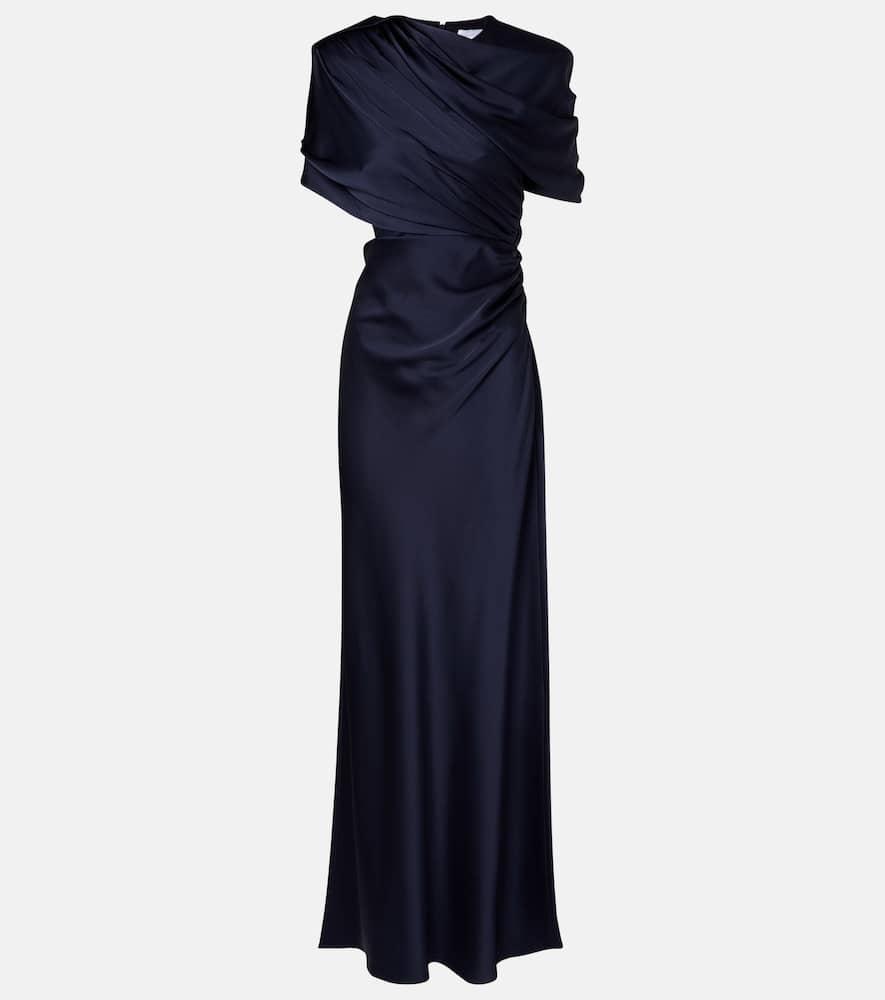 stella mccartney caped draped gown