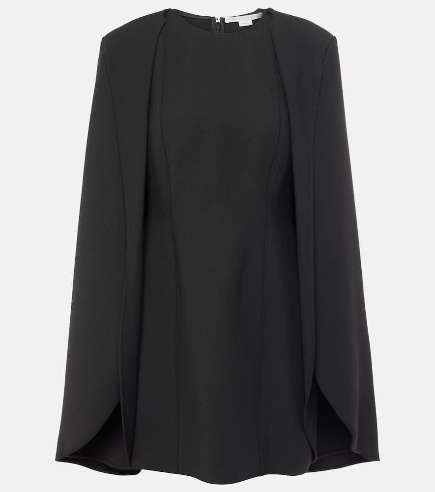 stella mccartney caped minidress