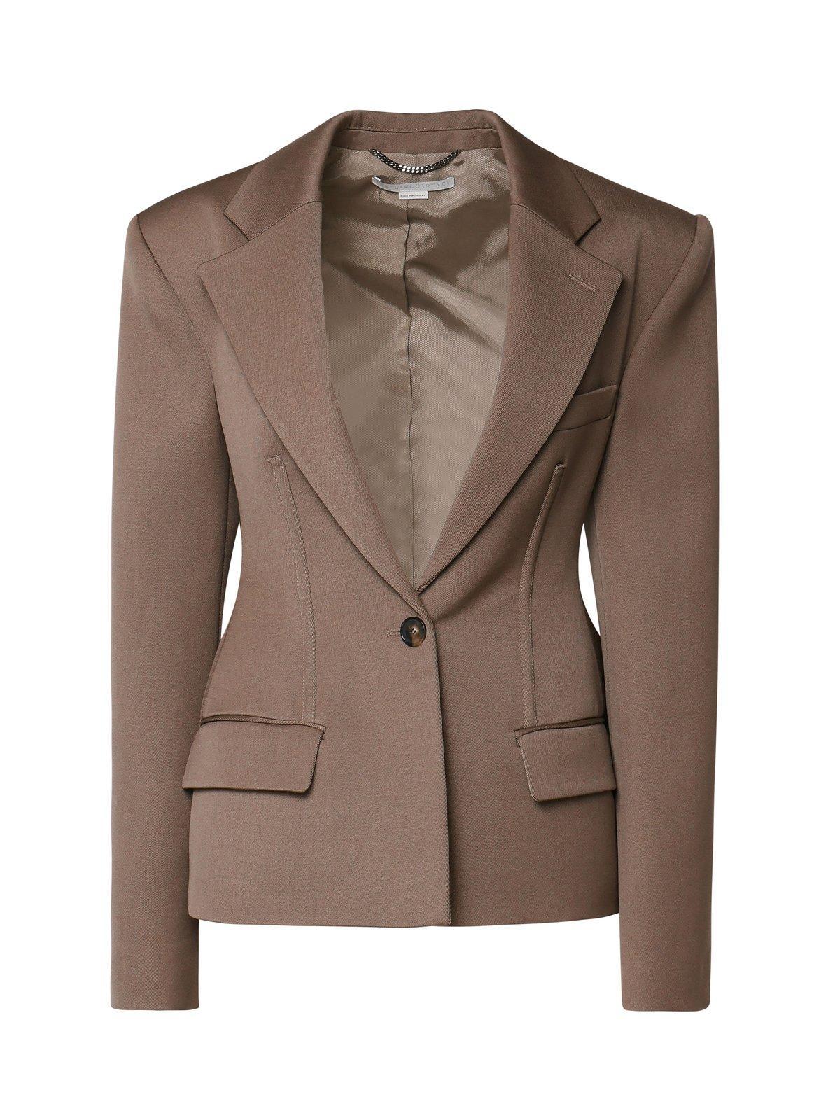 stella mccartney classic single-breasted blazer