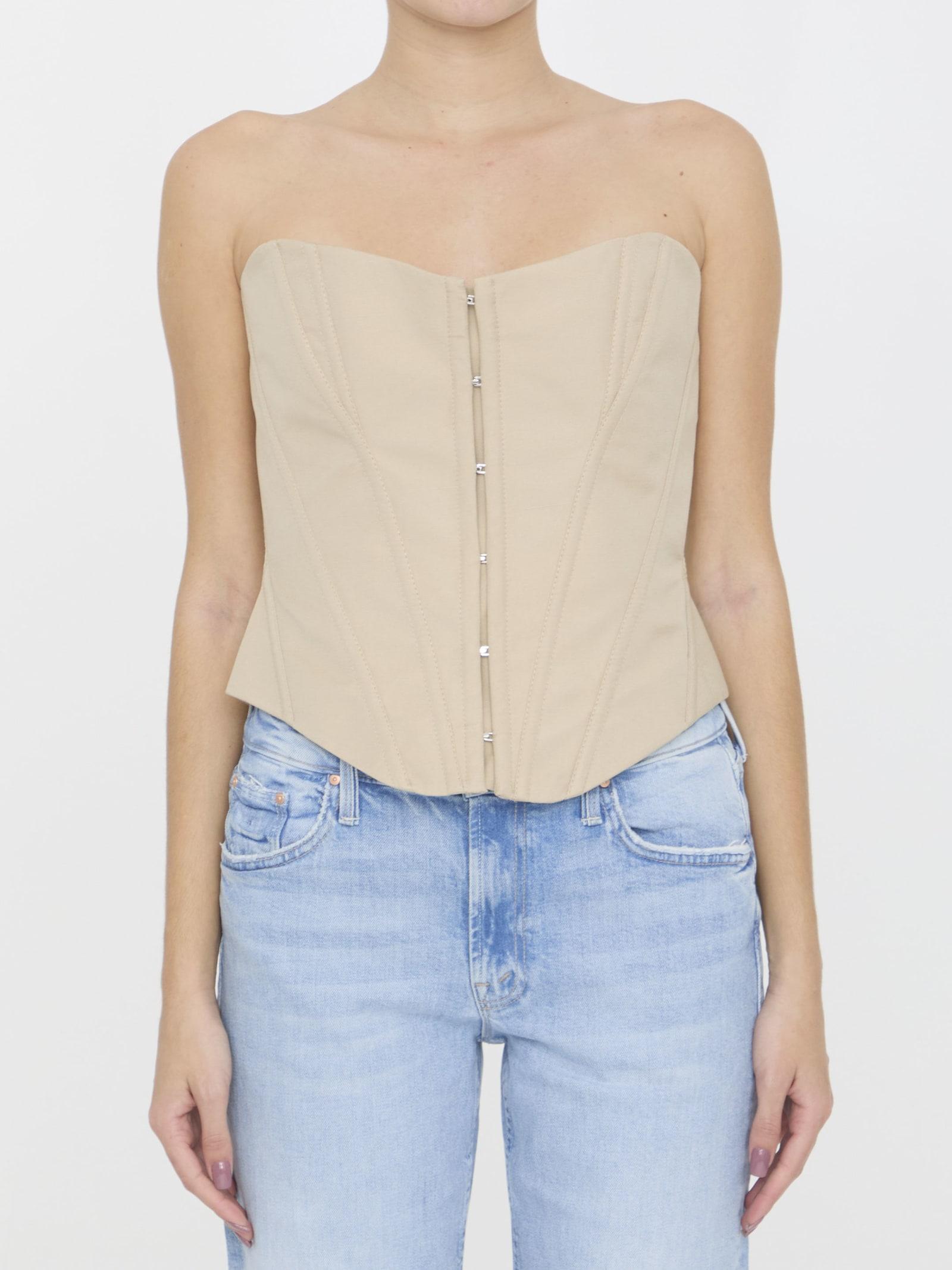 stella mccartney corset top