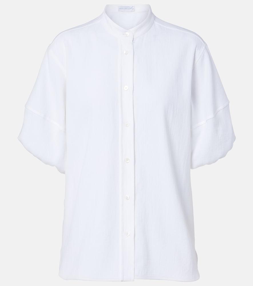 stella mccartney cotton crêpon shirt