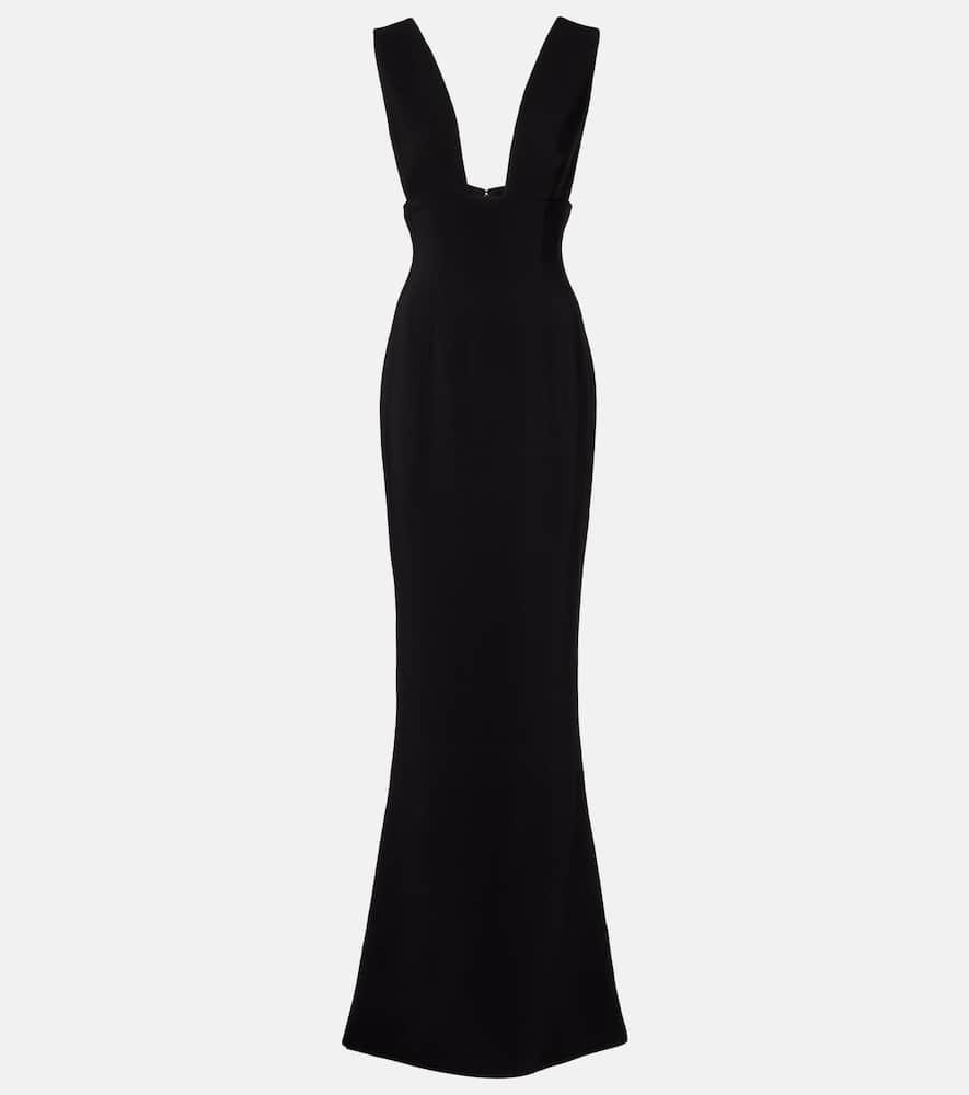 stella mccartney crêpe jersey gown