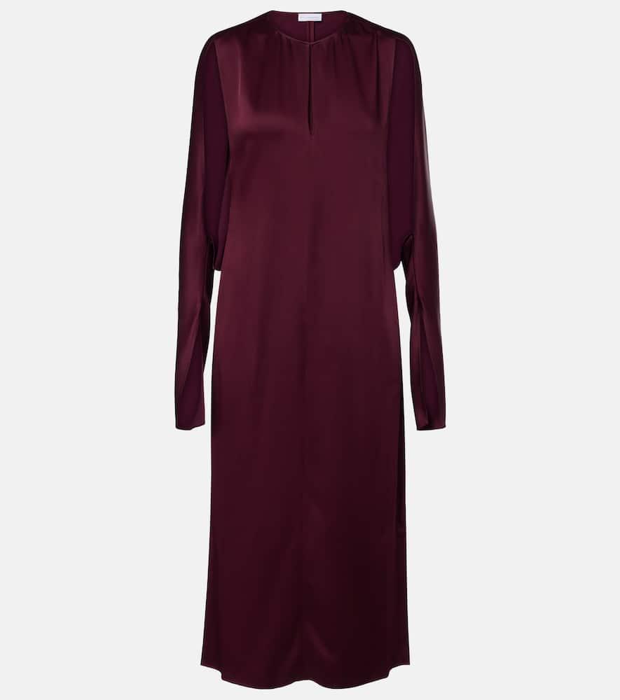 stella mccartney cutout satin gown
