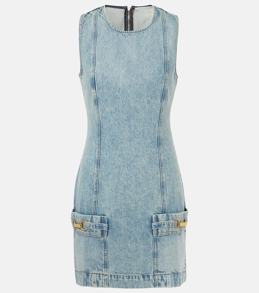 stella mccartney denim minidress