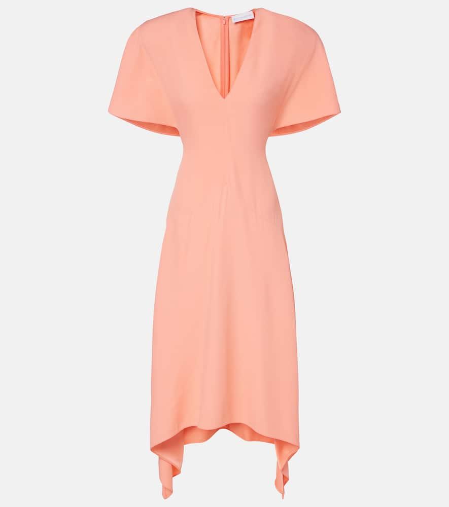 stella mccartney draped cocktail dress