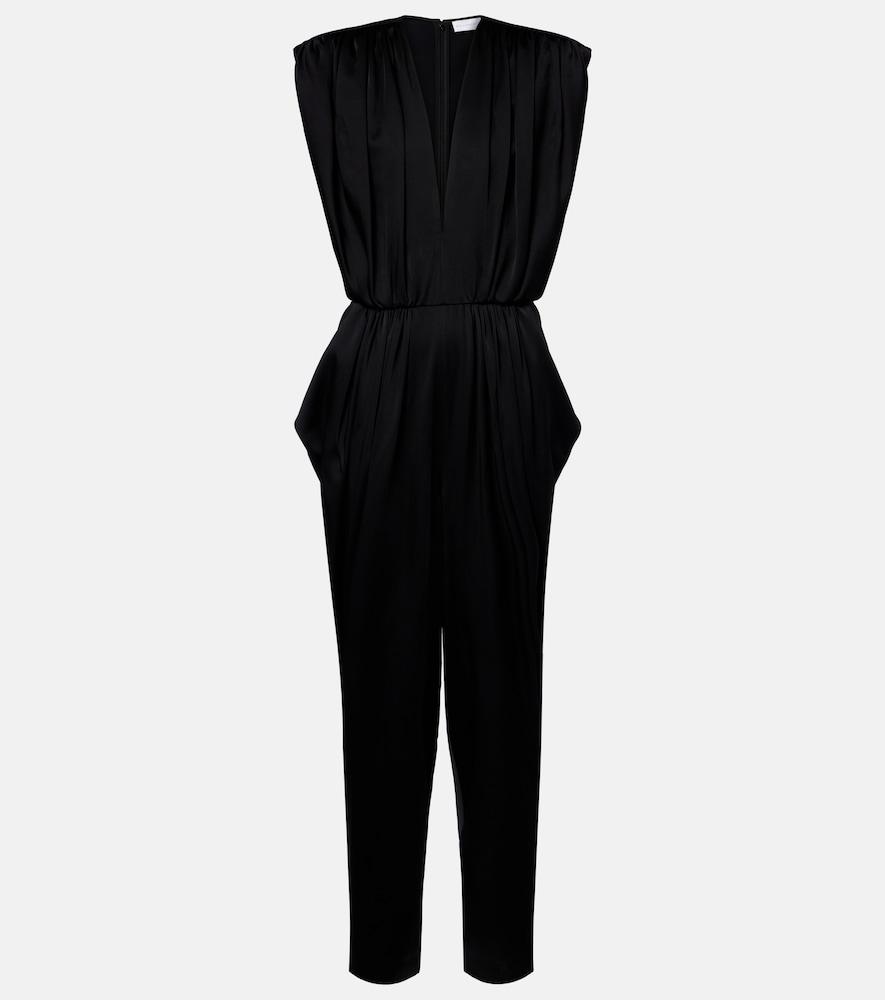 stella mccartney draped jumpsuit